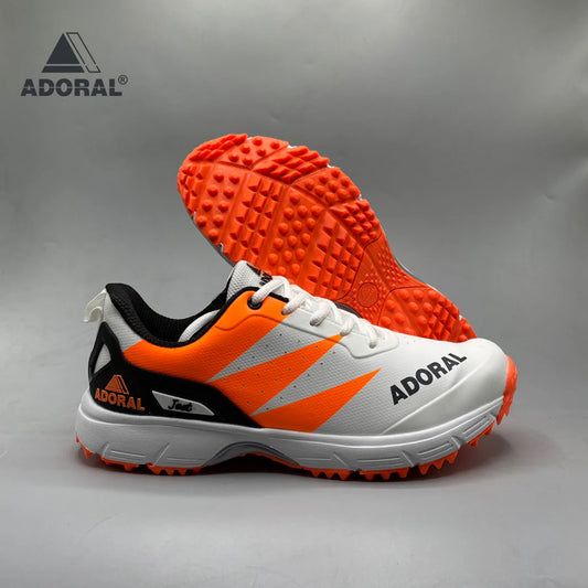 ADORAL JEET ORANGE CRICKET SHOES